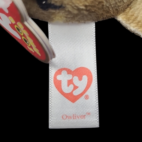 2014 Ty THE BEANIE BOO'S COLLECTION "OWLIVER" THE OWL KEYCLIP - Picture 8 of 9